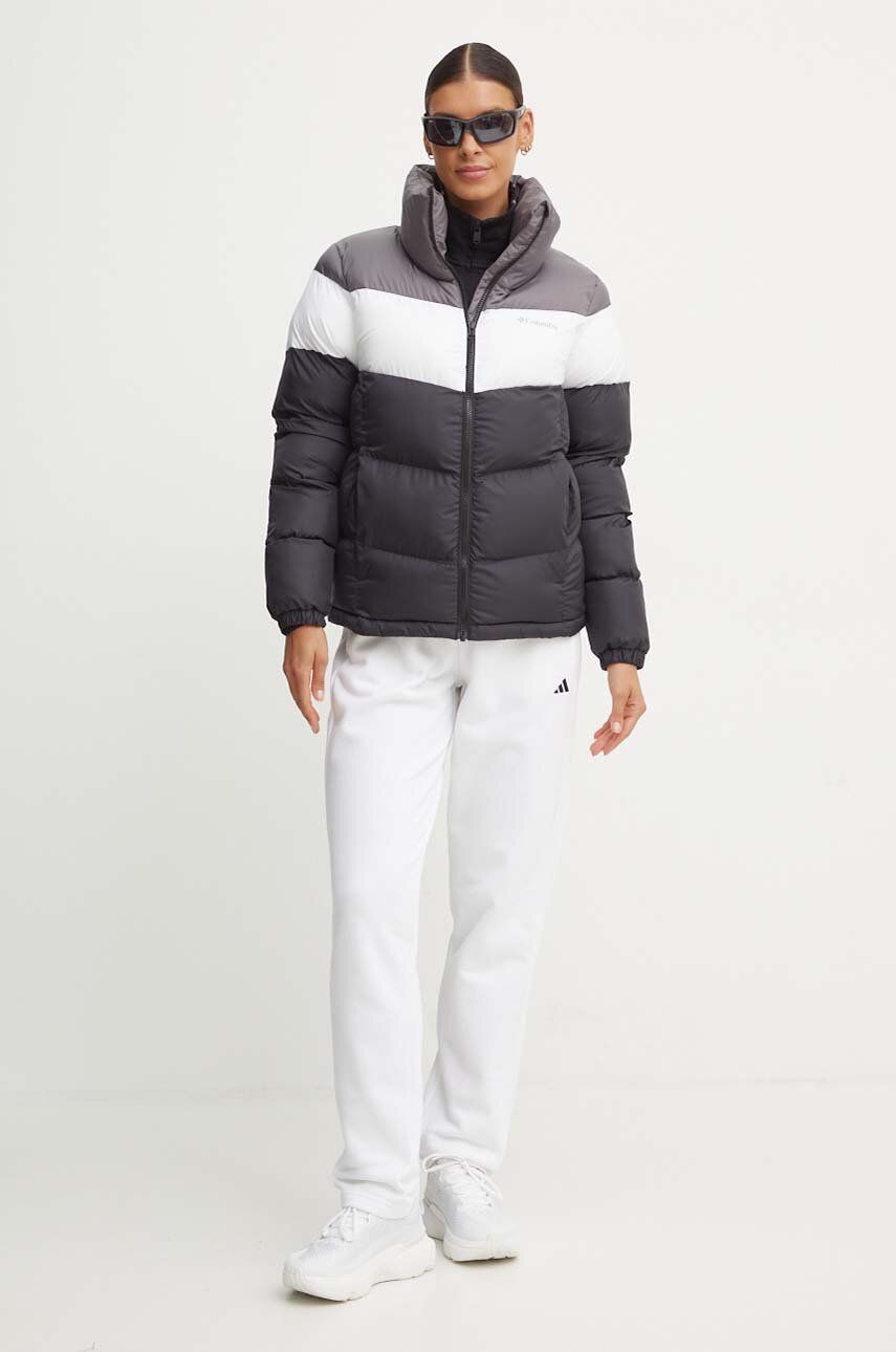 Puhovka Columbia Colorblock Puffer Jacket Črna | 2088481, 1