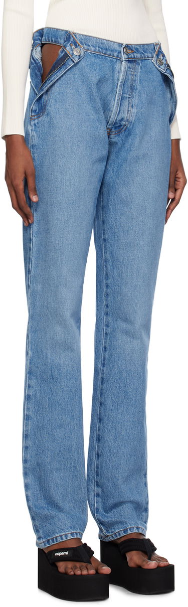Kavbojke Coperni Open Hip Denim Jeans Modra | COPP67202, 1