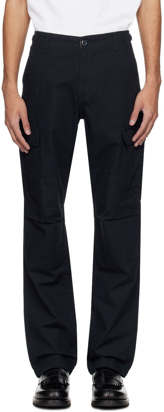 Cargo hlače Carhartt WIP Aviation Cargo Pants Mornarica | I032468