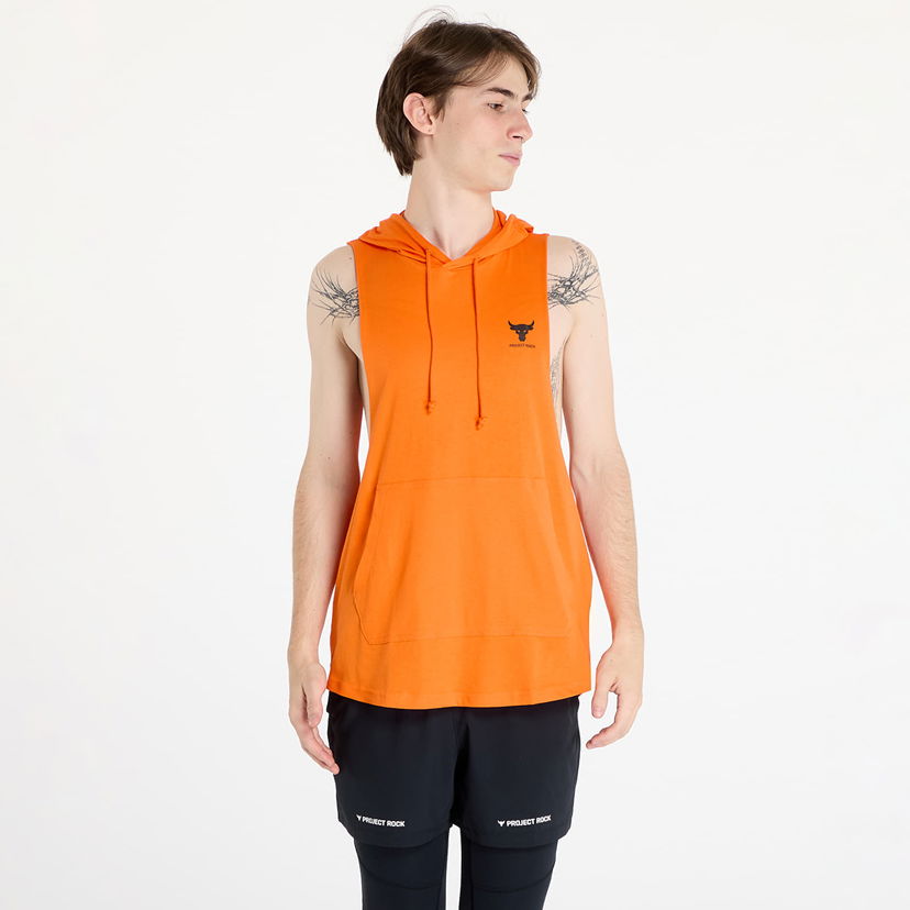 Majica Under Armour Project Rock SL HD Payoff Top Team Orange/ Black Oranžna | 1387796-800
