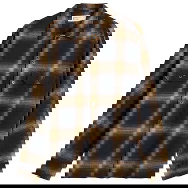 Srajce Universal Works Universal Works Canyon Check Utility Shirt, Size Small Rjava | 33168-NVY, 0