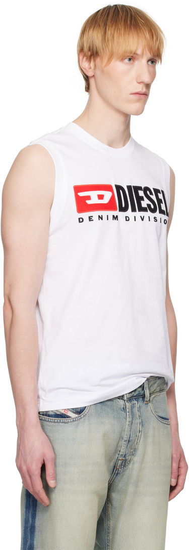 Majica brez rokavov Diesel T-Isco-Div Tank Top Bela | A105080GRAI100, 1