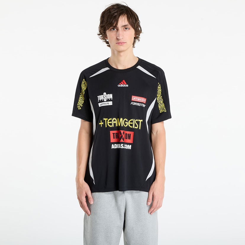 Dres adidas Originals Teamgeist Moto Graphic Jersey Črna | KG2671