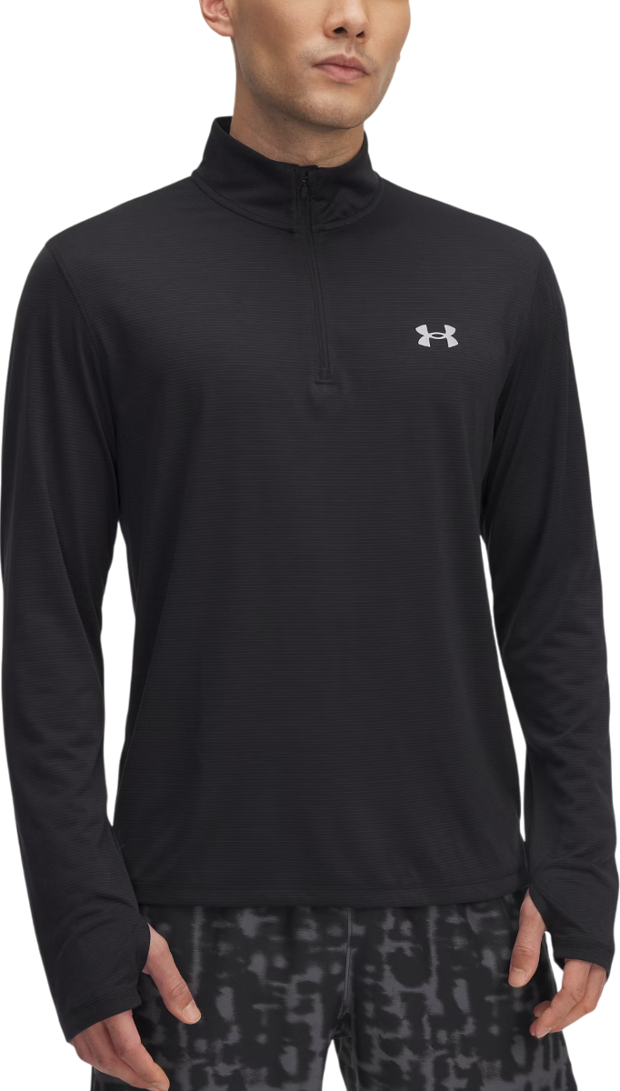 Majica Under Armour Under Armour UA Launch 1/4 Zip Running Pullover Črna | 6005542-001
