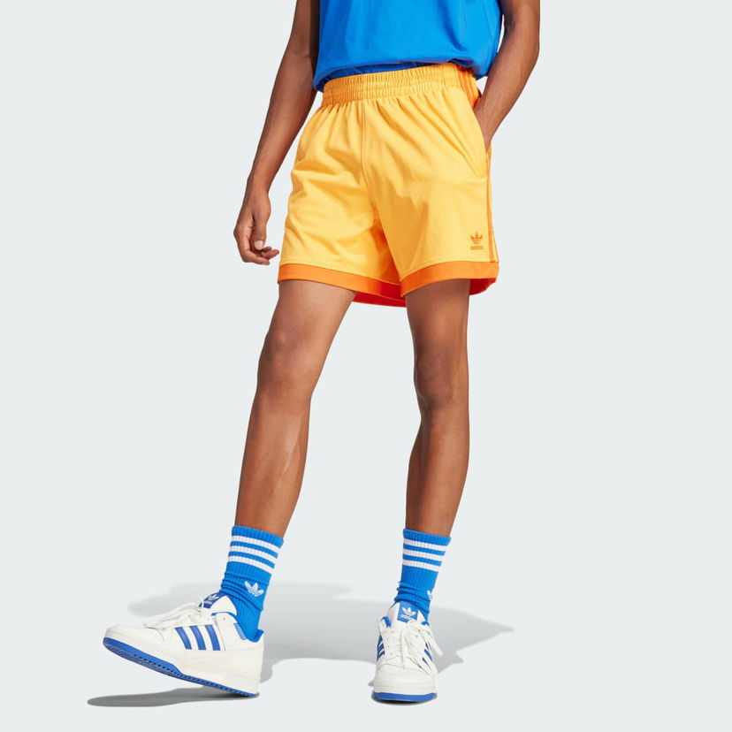 Kratke hlače adidas Performance Mock Eyelet Shorts Rumena | JP1103
