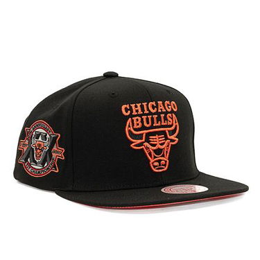 Kapa Mitchell & Ness NBA Core Vi Snapback Chicago Bulls Black Črna | HHSS6749-CBUYYPPPBLCK, 0