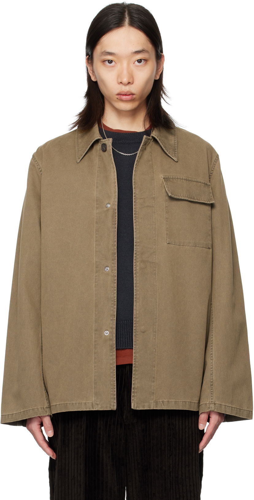 Jakna OUR LEGACY Our Legacy Dutch Work Jacket Zelena | M4252DDW