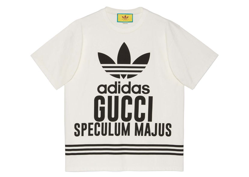 Majica Gucci adidas x T-Shirt White Bela | 616036XJEW19095