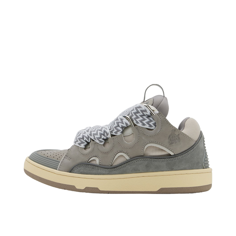 Superge in čevlji LANVIN Leather Curb "Gray" Siva | FM-SKRK11-DRAG-A20