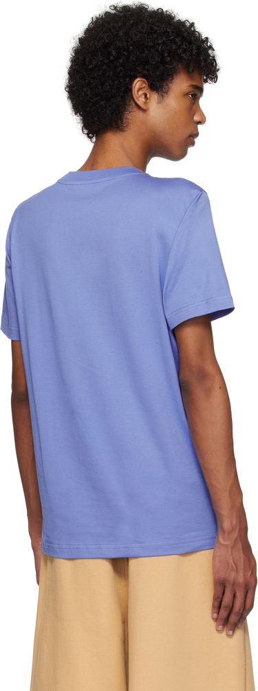 Majica Marni Marni Logo Patch T-Shirt Lila | HUMU0198X0 UTC446, 2