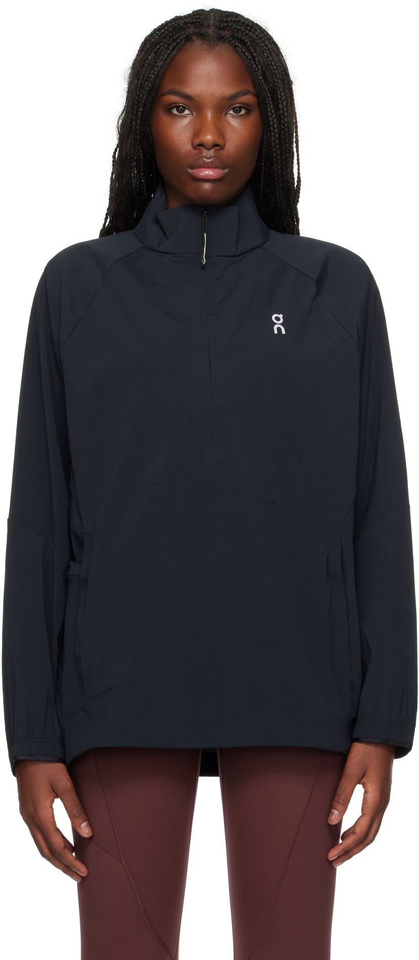 Jakna On Running Half-Zip Jacket Črna | 1WE30410553