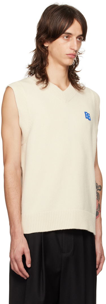 Pleteni pulover ADER ERROR Sleeveless Knit Vest Bež | BMSGFYKT0201OT, 4