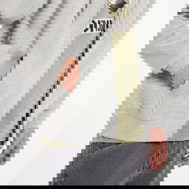 Pulover Dime Gray Cursive Hoodie Siva | DIMESU2427GRY, 2