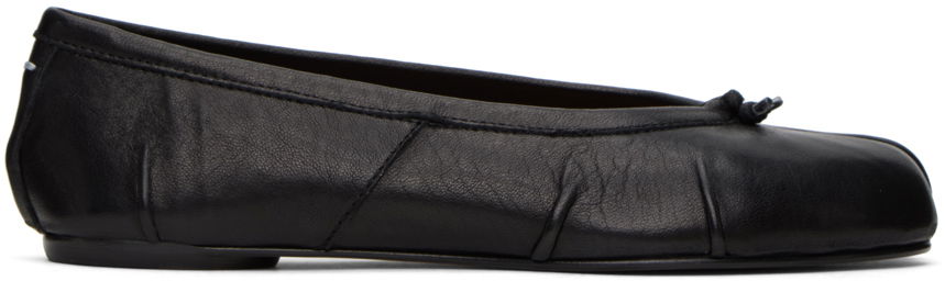 Oblačila Maison Margiela Black Tabi Ballerina Flats Črna | S58WZ0127 P6378, 0