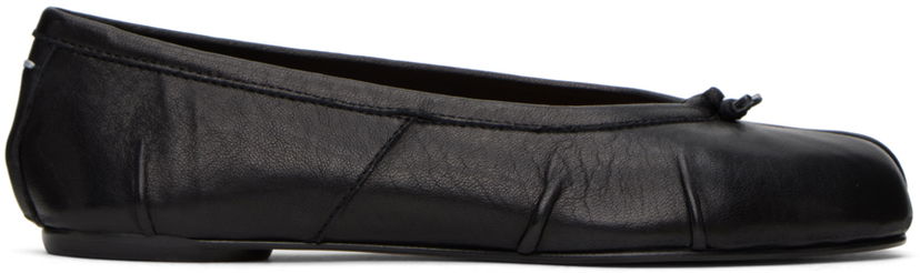 Oblačila Maison Margiela Black Tabi Ballerina Flats Črna | S58WZ0127 P6378