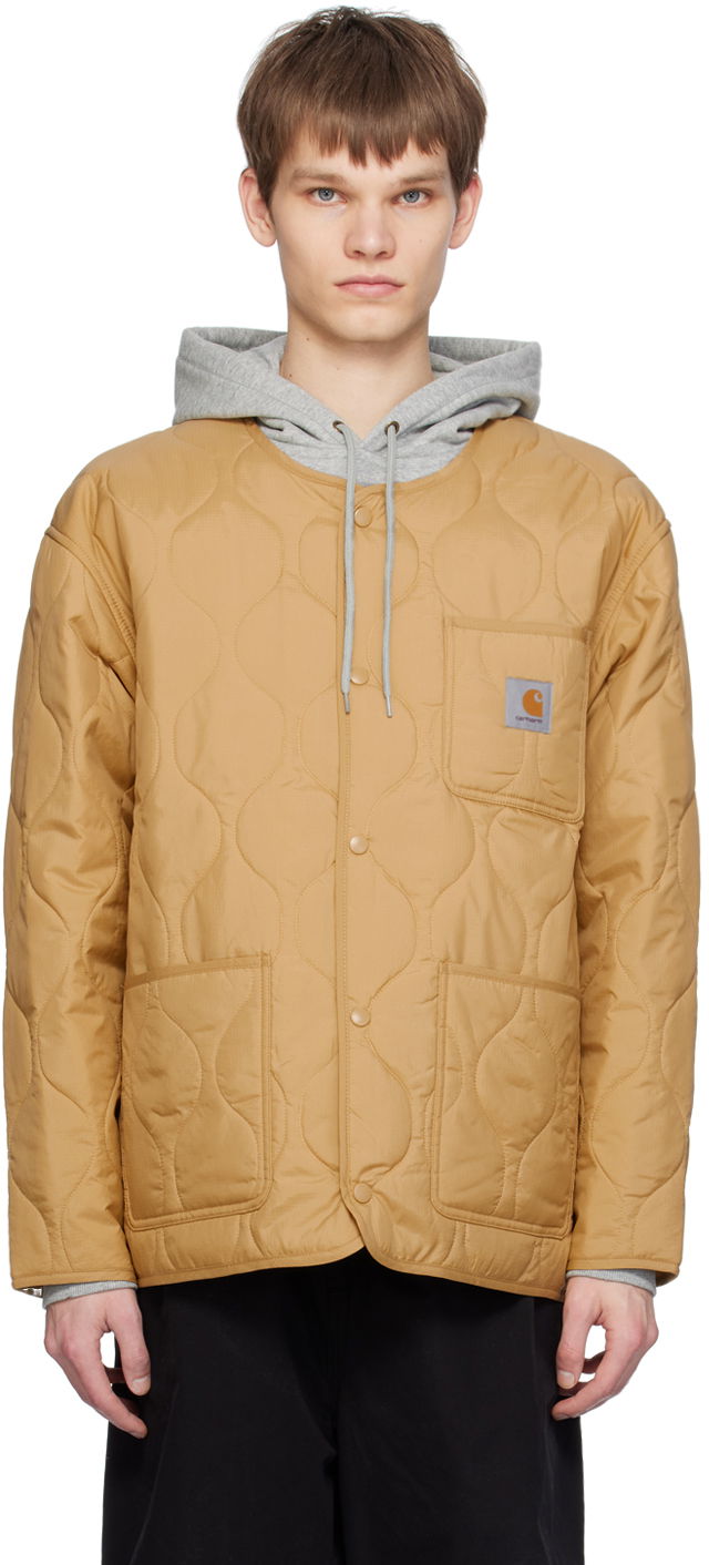 Bomber jakna Carhartt WIP Work In Progress Skyton Quilted Jacket Rumena | I032990