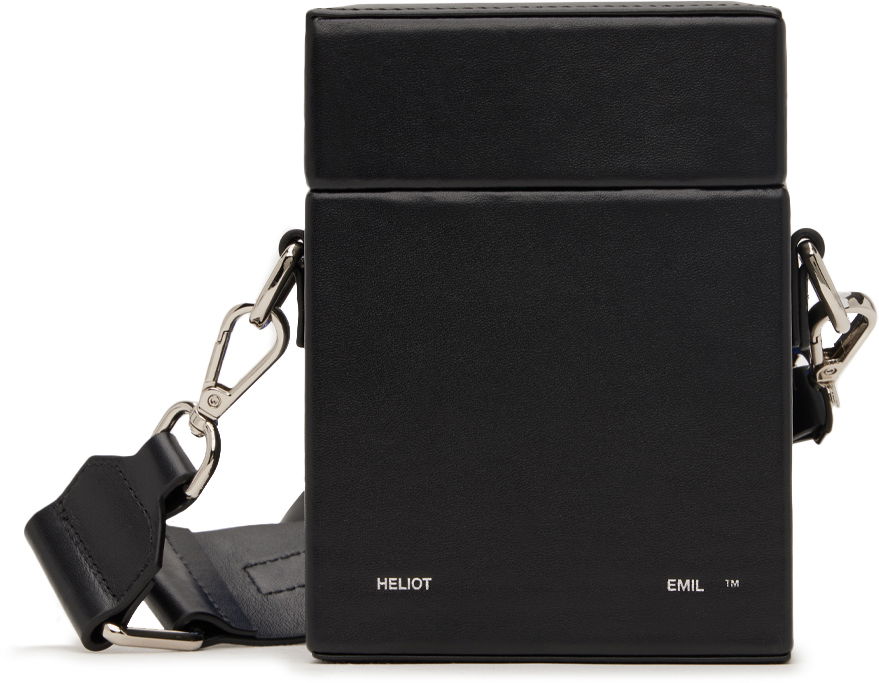 Torba za čez ramo HELIOT EMIL HELIOT EMIL Excluse Box Bag Črna | HE_15_003_L12_BLK01, 0