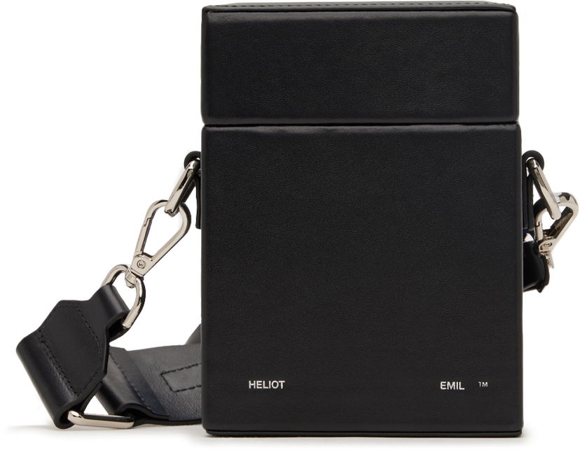 Torba za čez ramo HELIOT EMIL HELIOT EMIL Excluse Box Bag Črna | HE_15_003_L12_BLK01