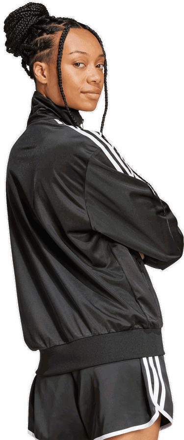 Bomber jakna adidas Performance Adicolor Classic Firebird Loose Track Jacket Črna | JC8251, 4