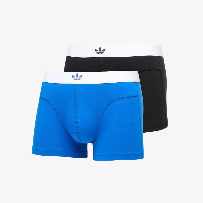 Boksarice adidas Originals adidas Comfort Flex Cotton Body Lines Trunk 2-Pack Črna | 4AR005-902