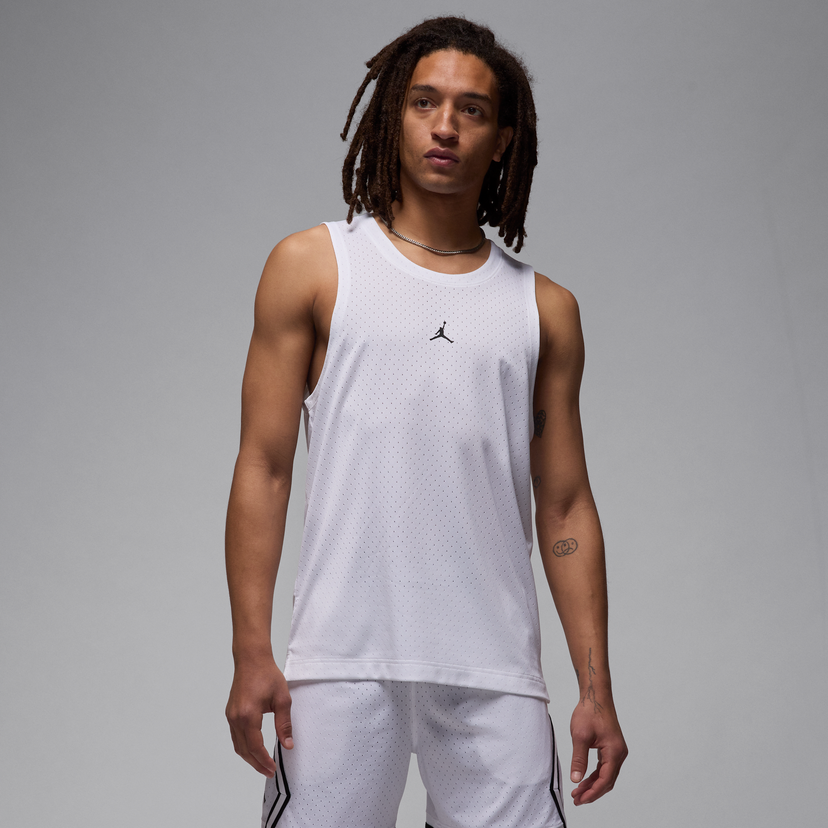 Majica brez rokavov Jordan Jordan Sport Dri-FIT Mesh Jersey Bela | HF9949-100