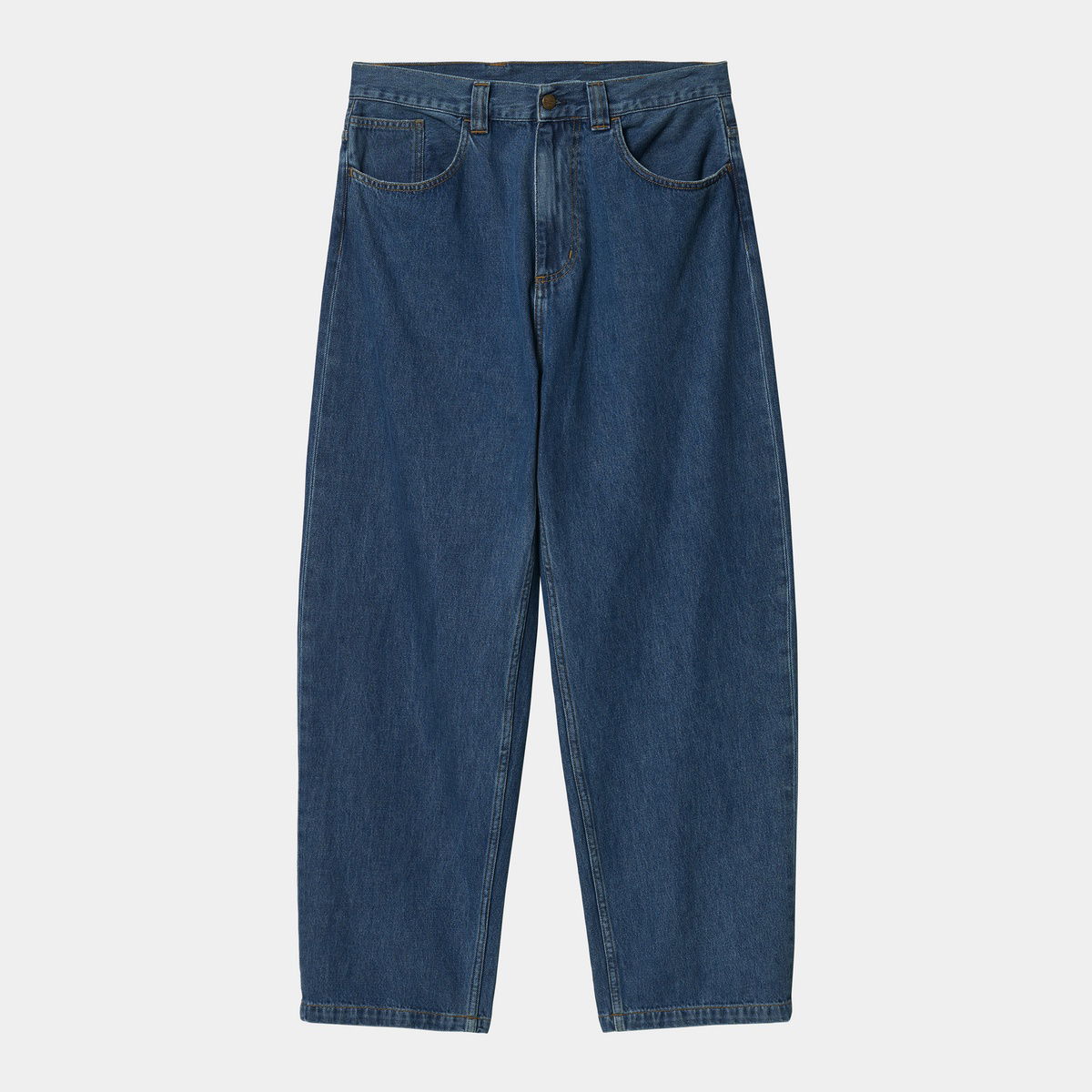 Kavbojke Carhartt WIP Carhartt WIP Brandon Loose Fit Jeans Modra | I035893_9, 1