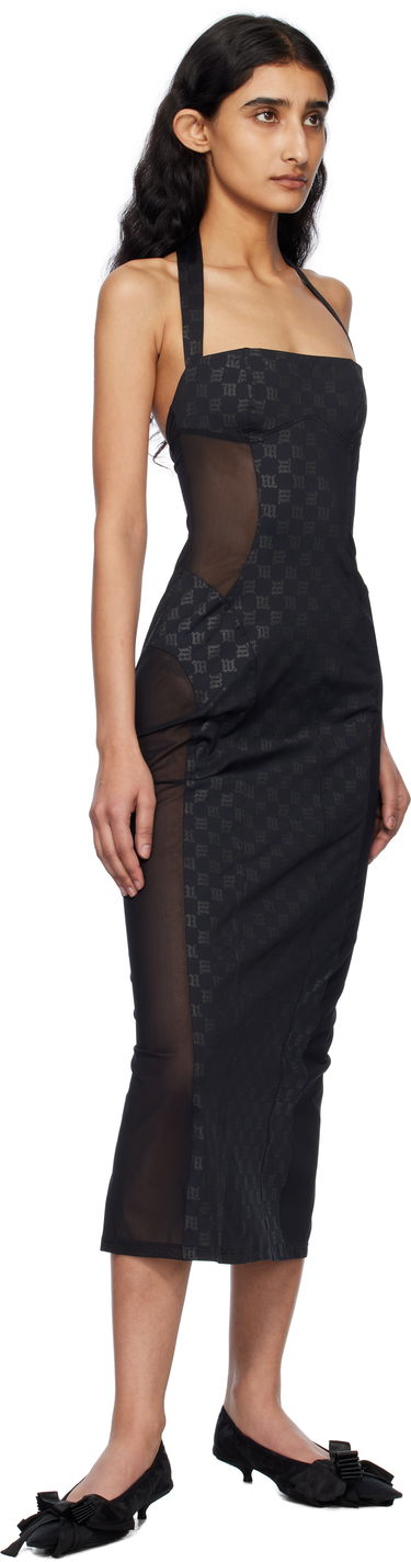 Obleke MISBHV MISBHV Shape Up Midi Dress Črna | 250W804, 3