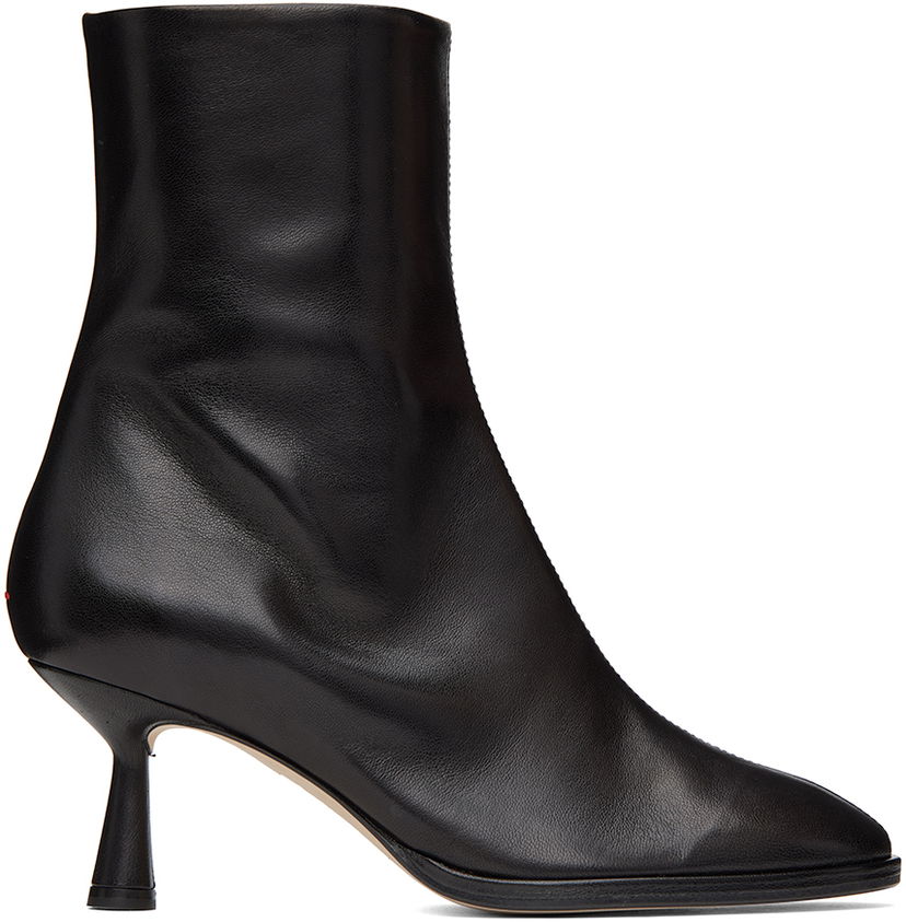 Oblačila Aeyde Aeyde Dorothy Ankle Boots Črna | A11-AB-KLND65ST-123-800-007