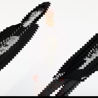 Pulover Rick Owens Rick Owens DRKSHDW Peter Graphic Hoodie Črna | DU02E7280 FEP1P 0908, 0