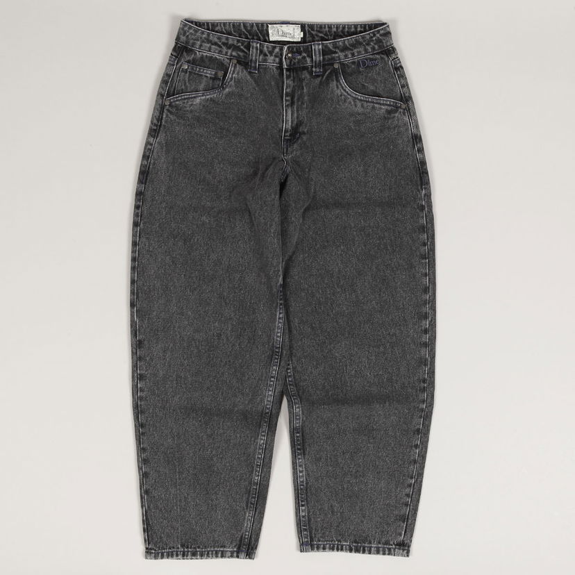 Kavbojke Dime Classic Baggy Denim Pants Črna | DIMEHO2415BLK