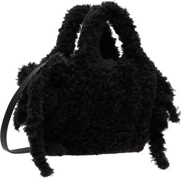 Torbica Simone Rocha Simone Rocha Embellished Baby Egg Tote Črna | BAG174B 0793, 2