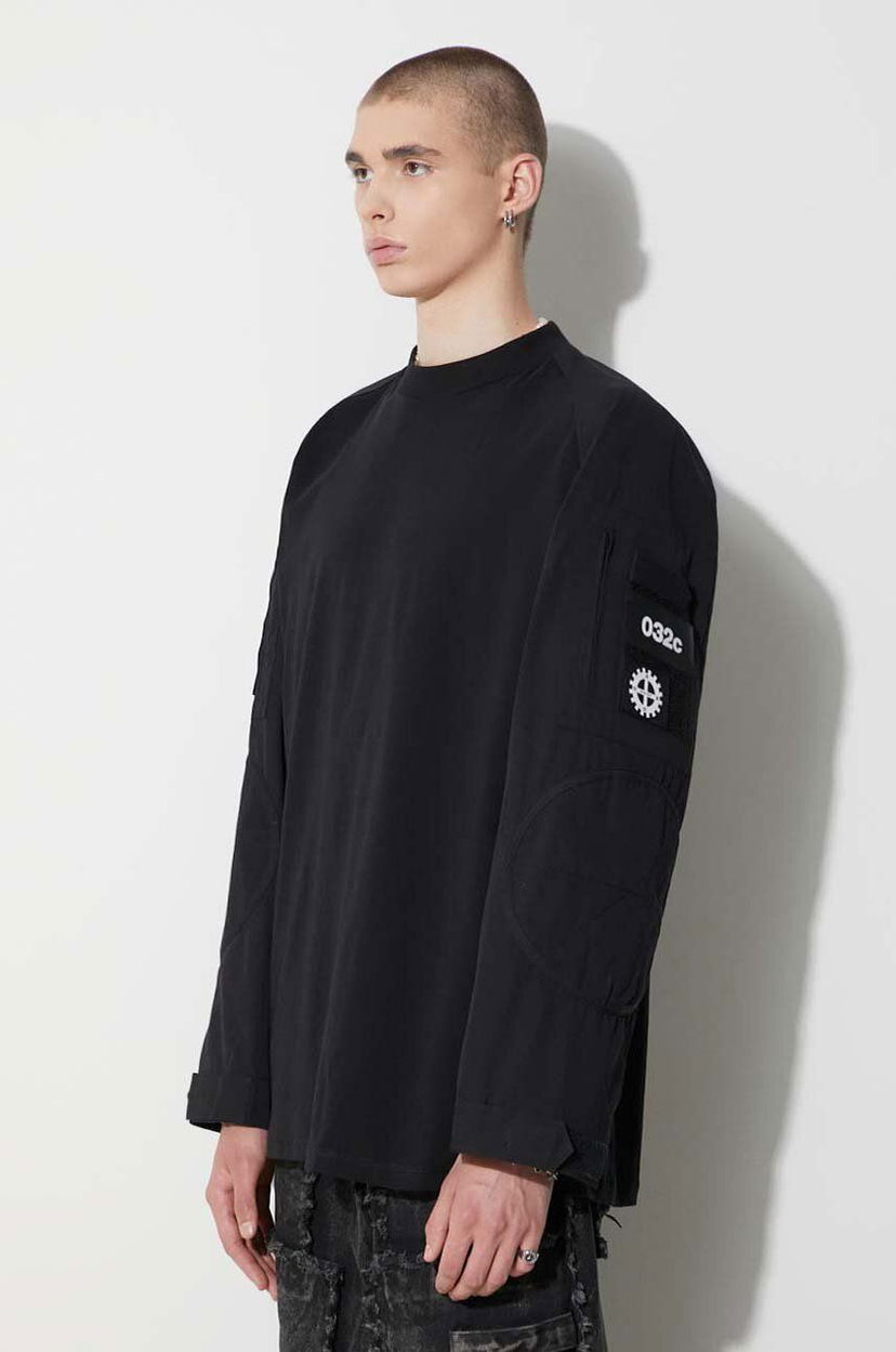 Majica 032C Long Sleeve T-Shirt Črna | FW23.C.1080