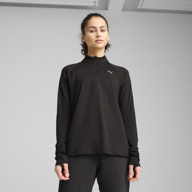 Pulover Puma Run Velocity Cloudspun Quarter-Zip Top Črna | 526650_01, 0