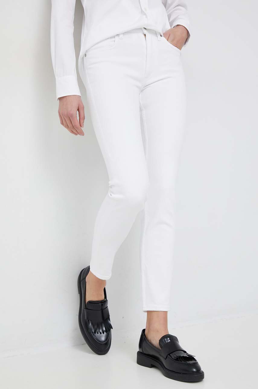 Kavbojke Polo by Ralph Lauren Medium Waist Jeans Bela | 211890128, 0