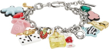 Zapestnica Marc Jacobs Marc Jacobs Sticker Charm Statement Bracelet Večbarvna | 2S5JBR001J85, 0