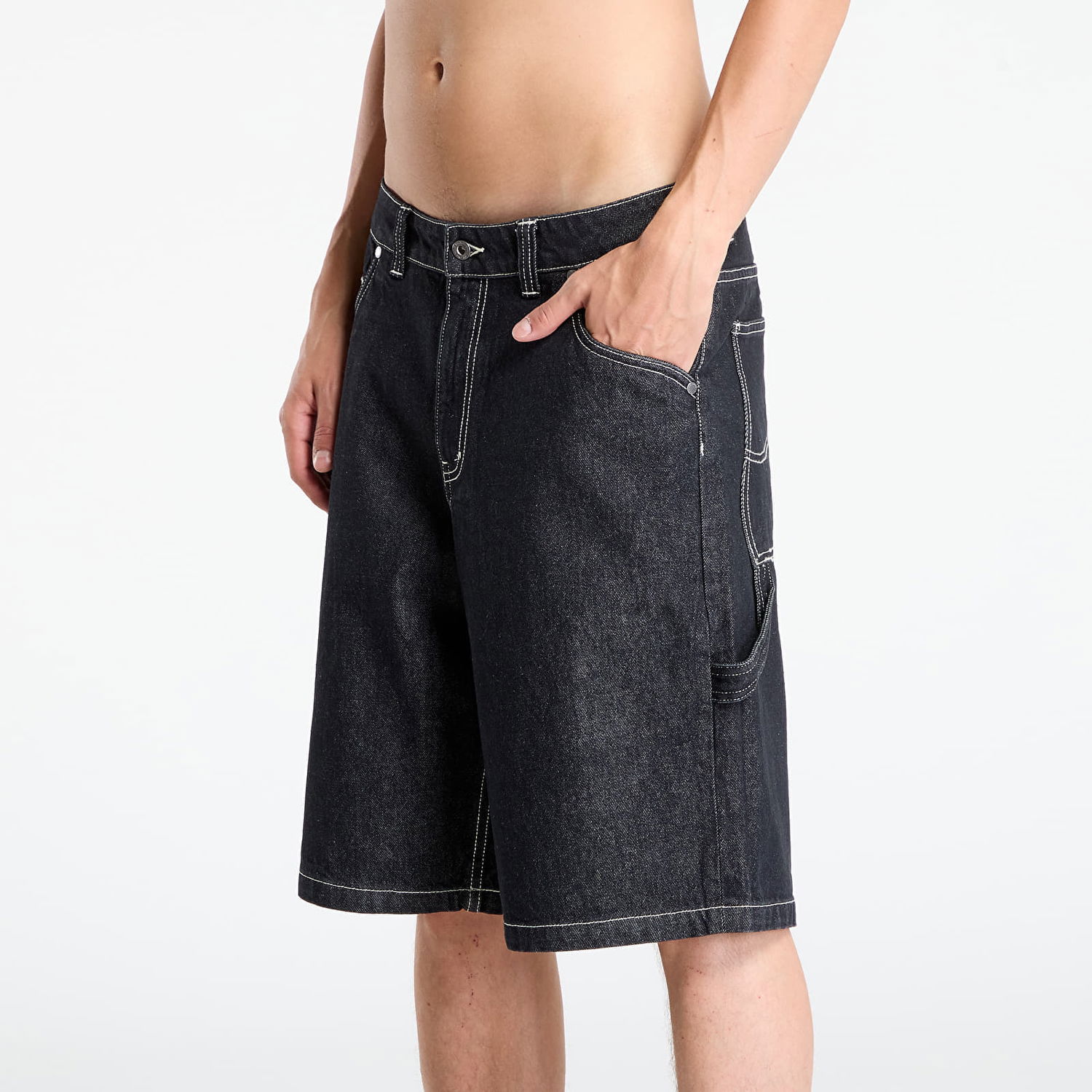 Kratke hlače Dime DIME Classic Denim Shorts Črna | DIMESU2515BLK, 1
