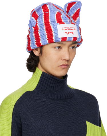 Beanie Charles Jeffrey Loverboy Charles Jeffrey LOVERBOY Chunky Knit Ears Beanie Večbarvna | 54130307, 1