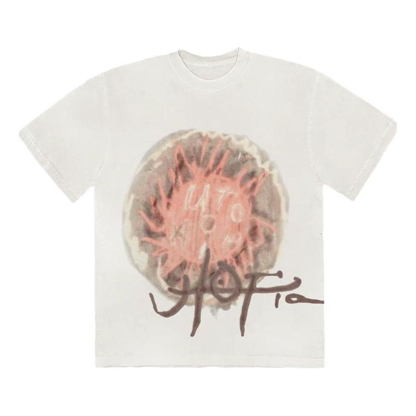 Majica Cactus Jack by Travis Scott Travis Scott Utopia C3 T-Shirt Bela | TSUT-BS03