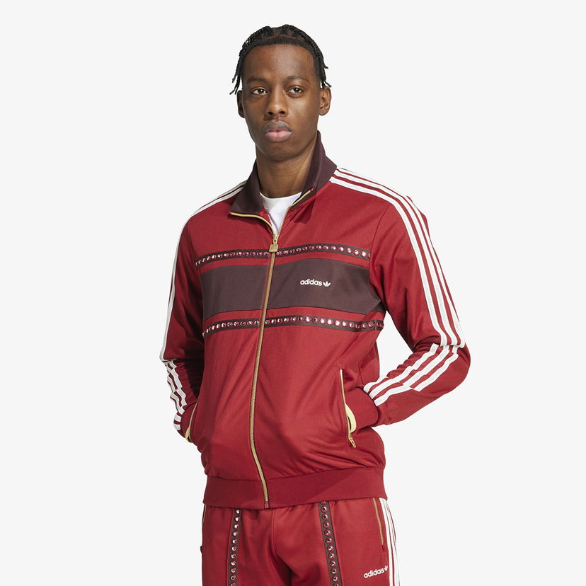 Trenirka adidas Originals Retro Sports Cricket-Inspired Track Top Rdeča | KA4388