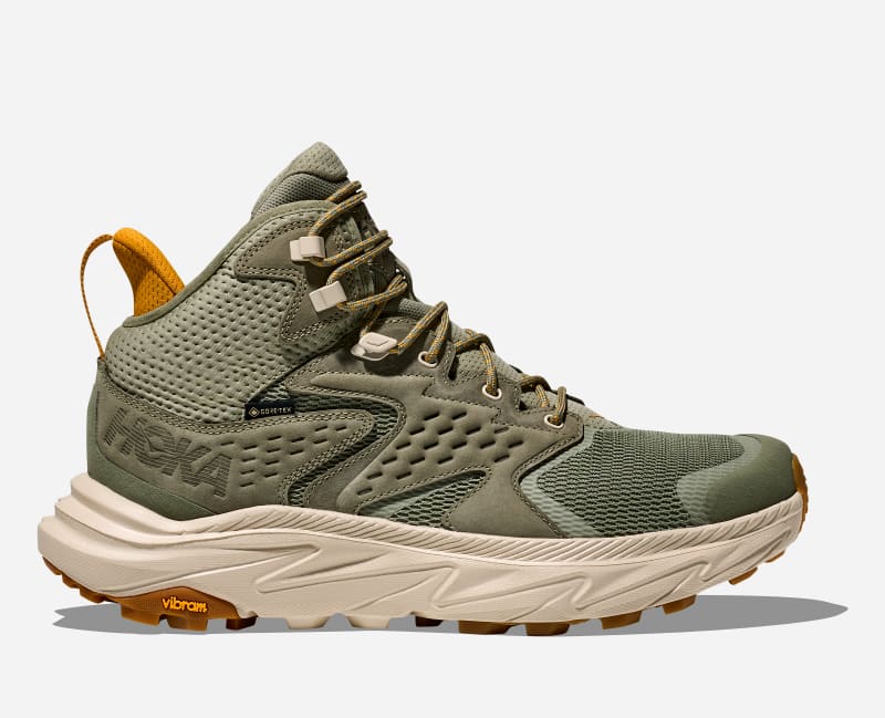 Superge in čevlji Hoka One One Anacapa 2 Mid GORE-TEX Hiking Boots Zelena | 1141633F-SMLK