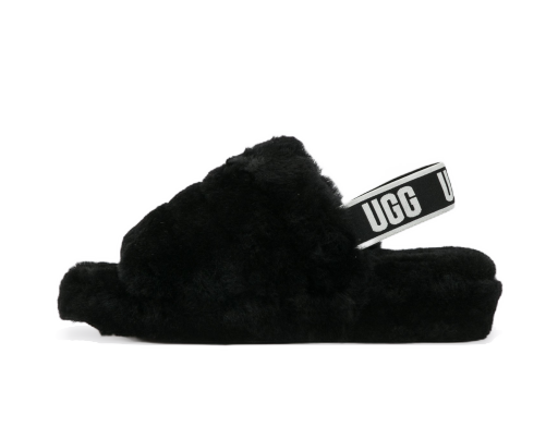 Superge in čevlji UGG Fluff Yeah Slide "Black" W Črna | 1095119 BLK