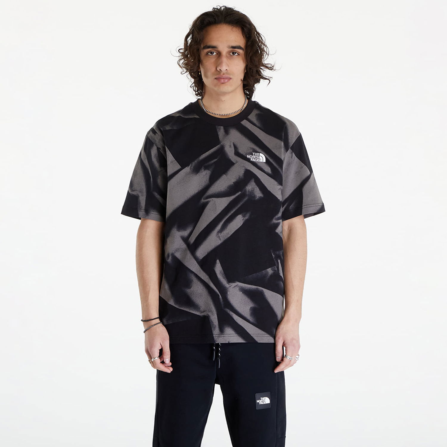 Majica The North Face S/S Oversize Simple Dome Print Tee Smoked Pear Črna | NF0A881KSIF1, 0