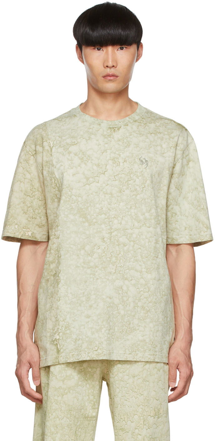 Majica Feng Chen Wang Feng Chen Wang Cotton T-Shirt Zelena | FMS13TS07
