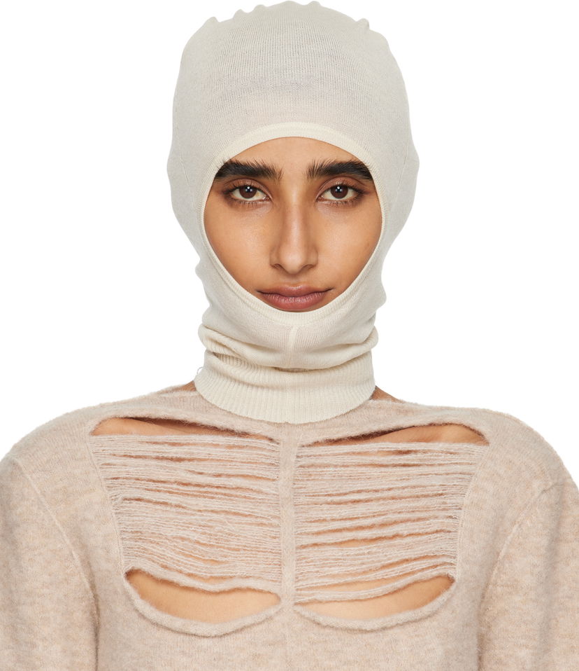 Klobuk Rick Owens Rick Owens Concordians Skull Balaclava Bela | RP02E4478 M