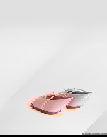 Superge in čevlji Dolce & Gabbana Dolce & Gabbana Patent Leather Ballet Flats For First Steps (19-26) Roza | D20093A483180416, 2