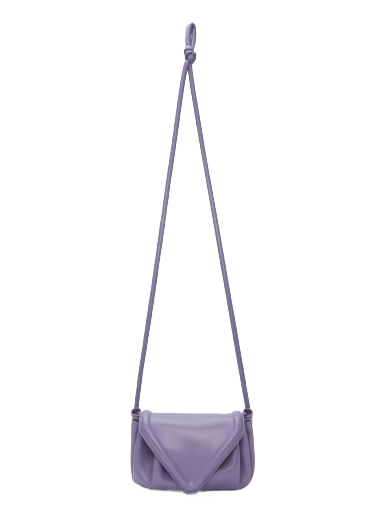 Torba za čez ramo Bottega Veneta Small Beak Clutch Lila | 658521 VCP30
