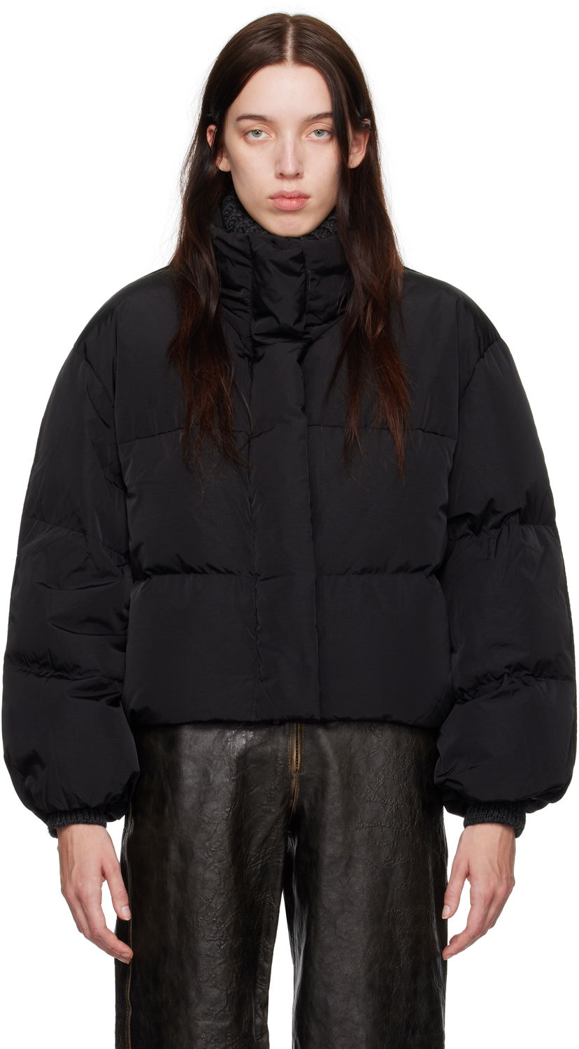 Puhovka Acne Studios Puffer Down Jacket Črna | A90622-