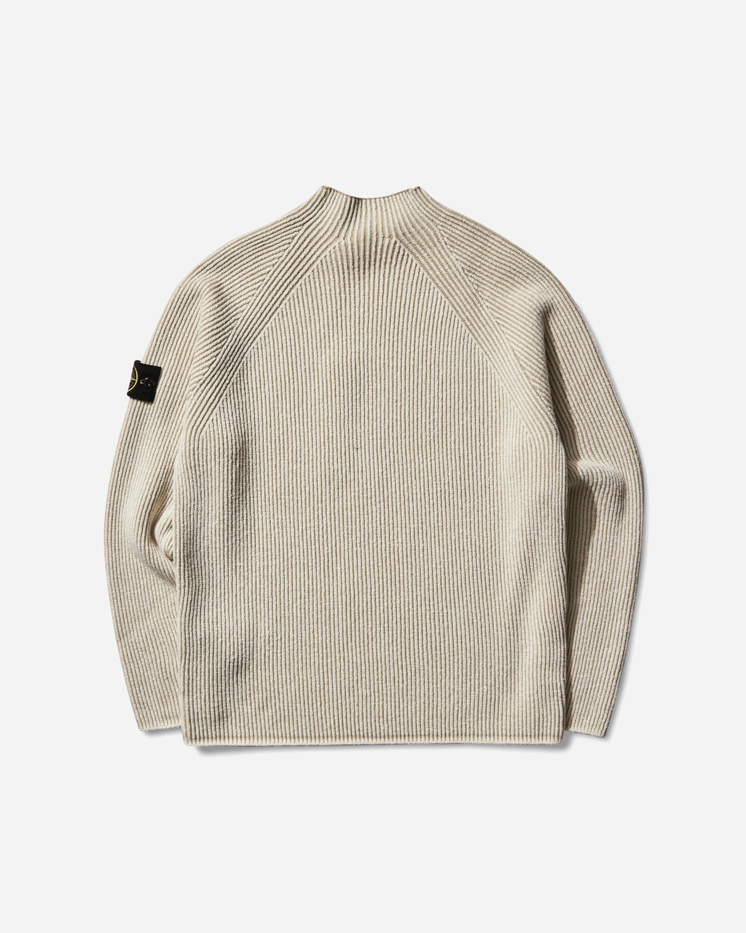 Pleteni pulover Stone Island Wool Mock Neck Sweater Bež | K2S15-5100023-S00L7 V0093, 0