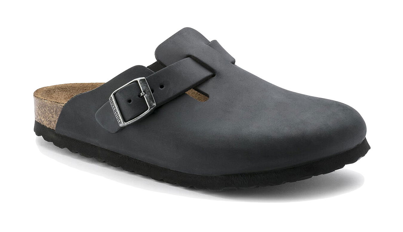 Superge in čevlji Birkenstock Boston Oiled Leather Črna | 59463, 0