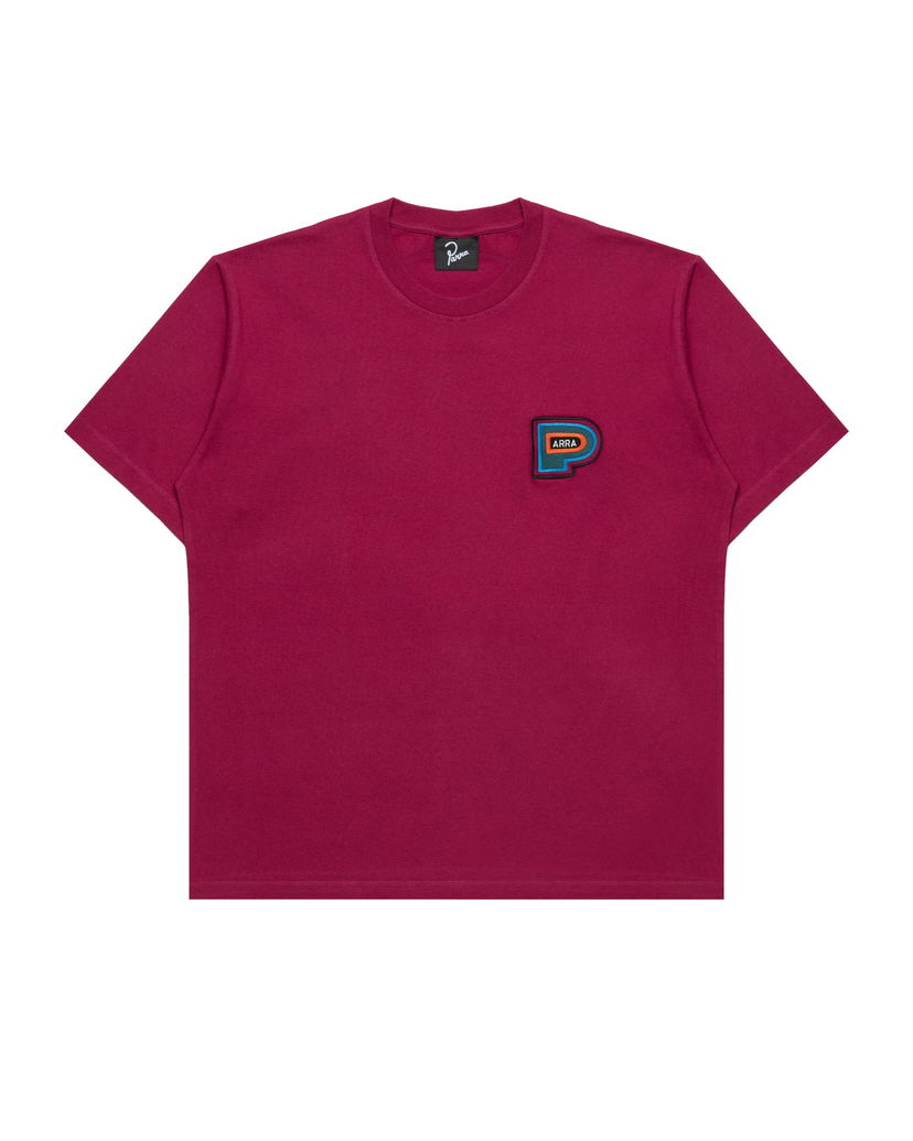 Majica By Parra Parra Repeat Pea T-Shirt Bordo | 53415